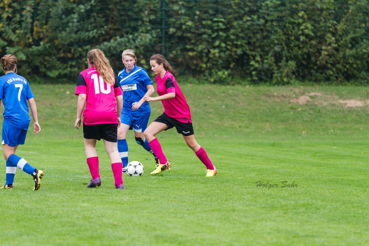 Bild 171 - B-Juniorinnen FSG BraWie 08 - JSG Sandesneben : Ergebnis: 2:0